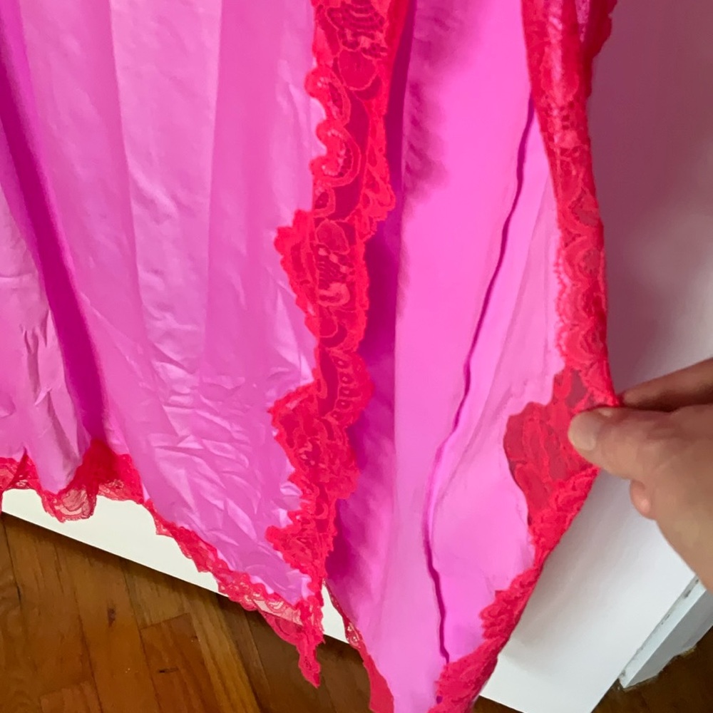 Skims stretch satin lace long dress & sports skims zipper swim skirt - Picture 8 of 12